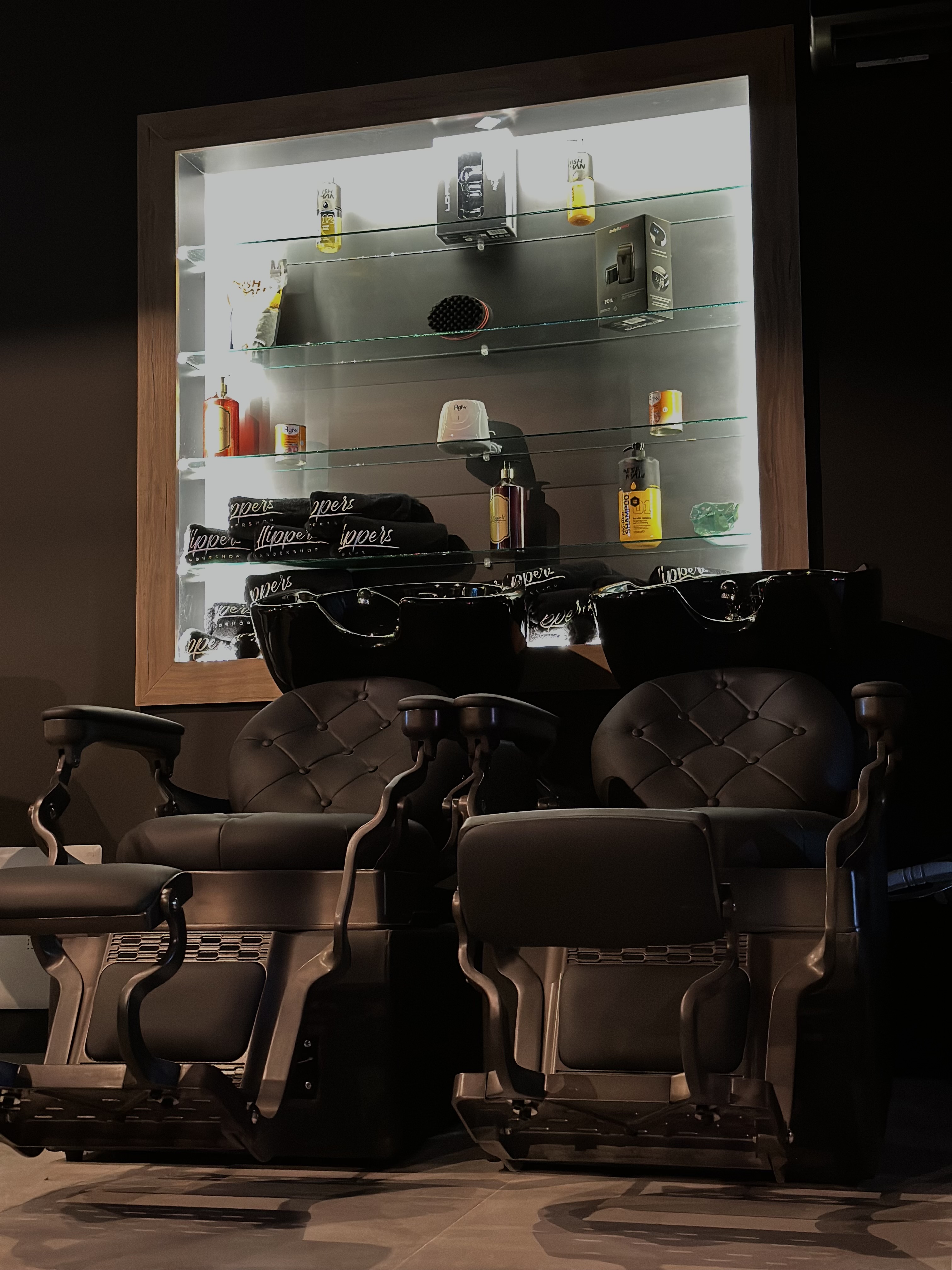 Classic barbershop interior