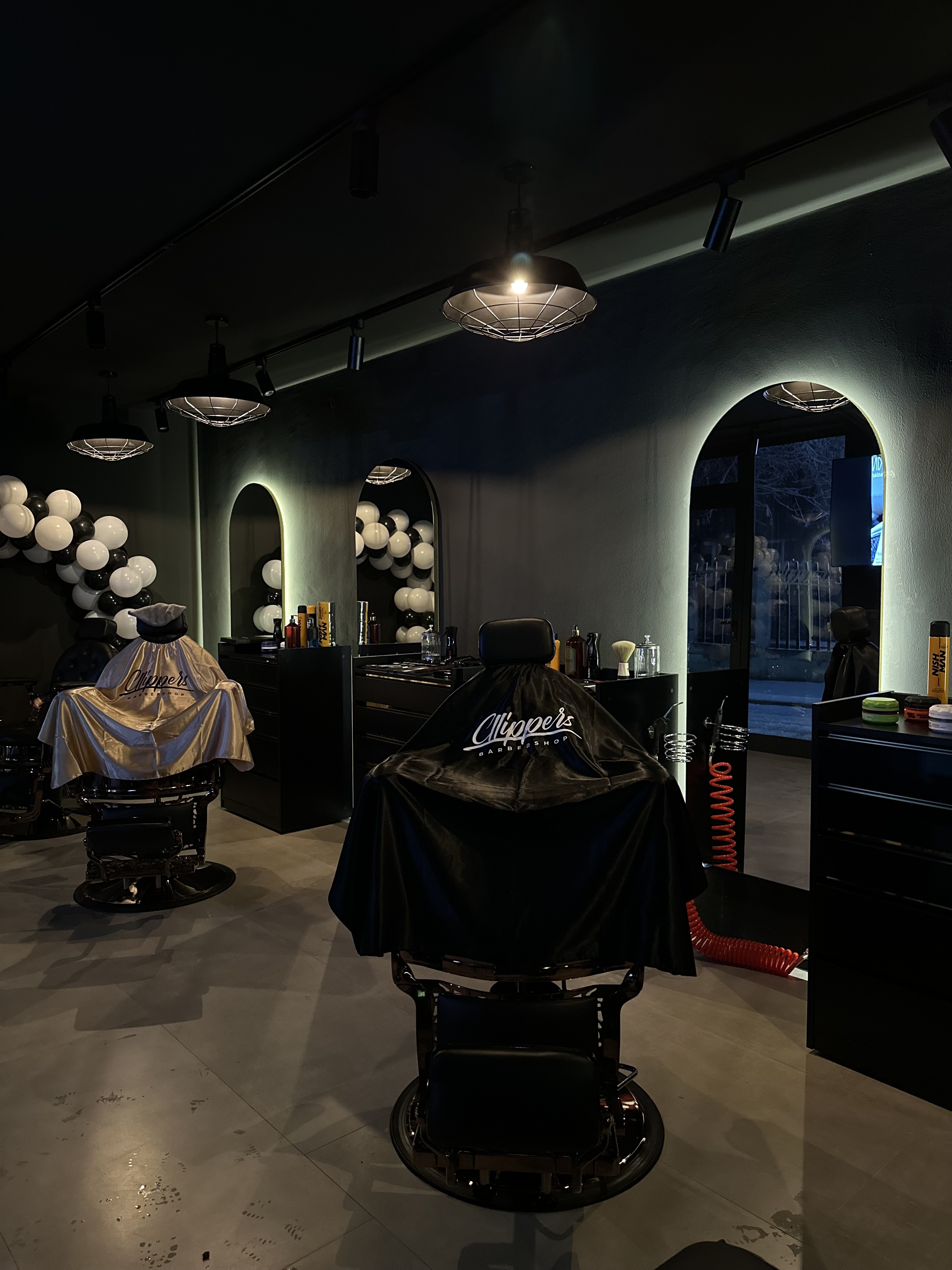 Modern barbershop